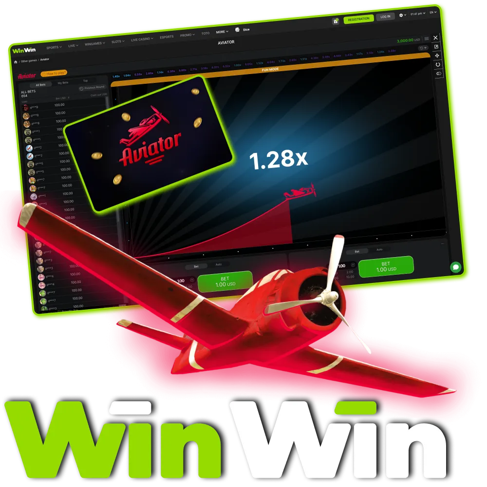 Soar to new heights with Aviator gaming on WinWin Bangladesh.