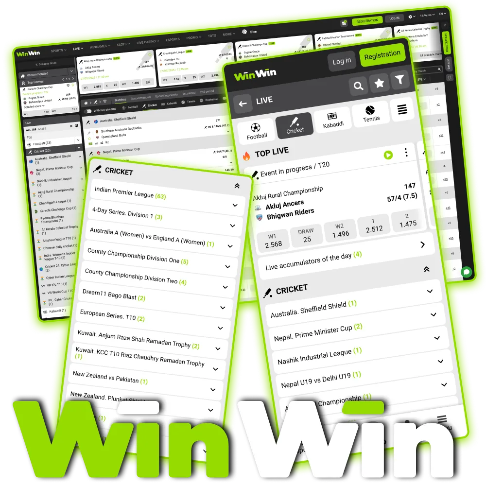 উইনউইনের ক্রিকেট বেটিংয়ে রয়েছে বোনাস, ক্যাশব্যাক এবং লয়্যালটি রিওয়ার্ড।