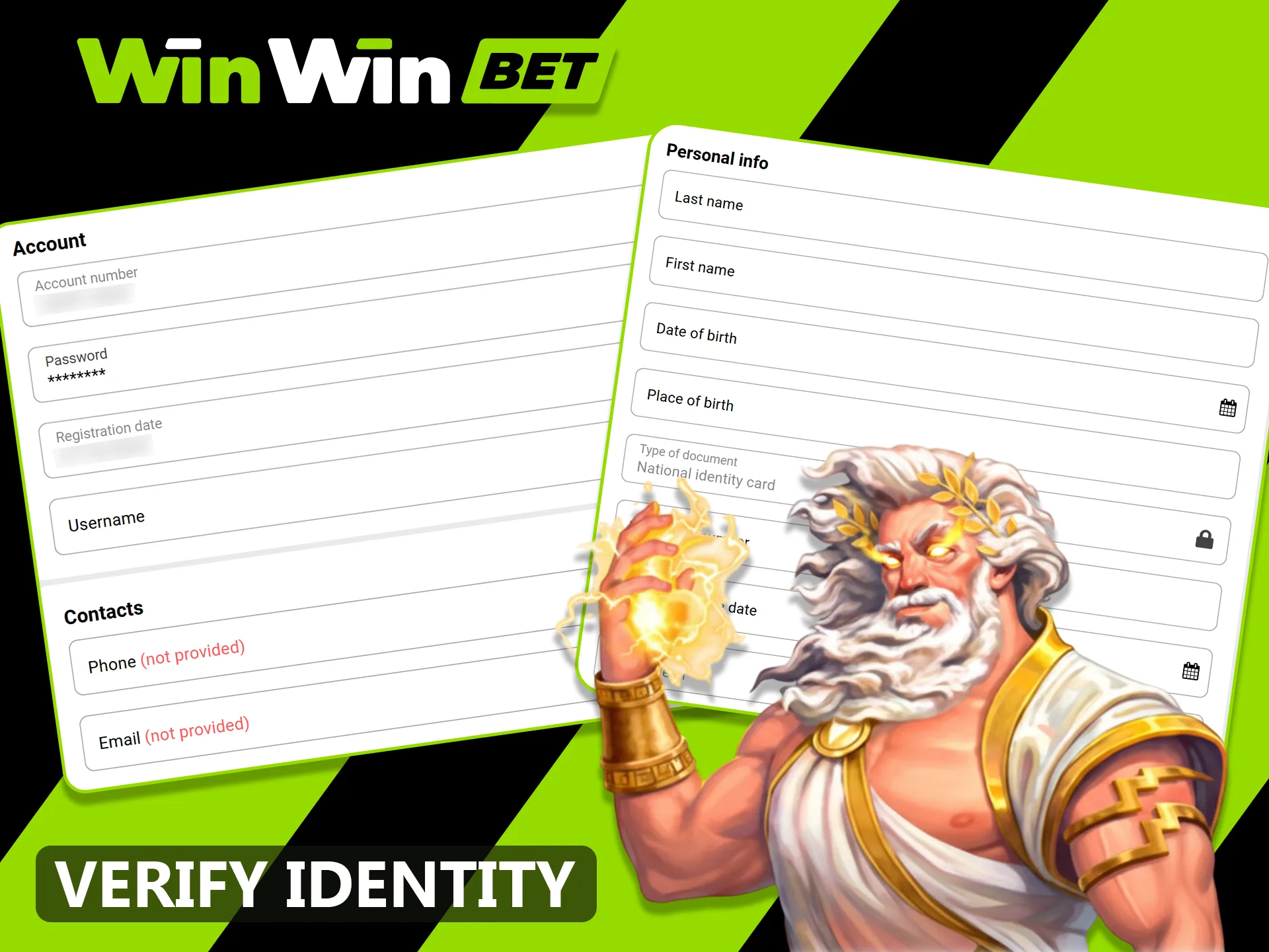 What you need to do for verification on the official WinWin website.